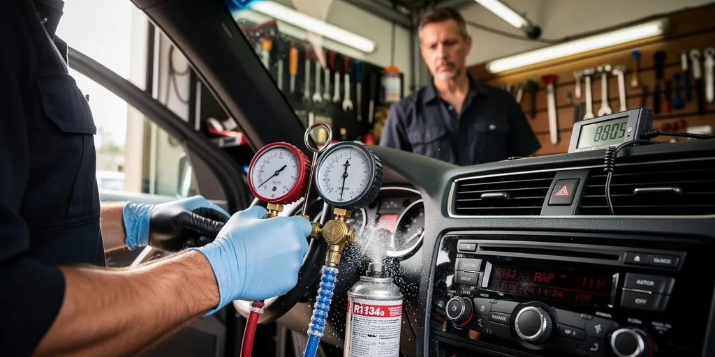 comment savoir si la clim de ma voiture est vide