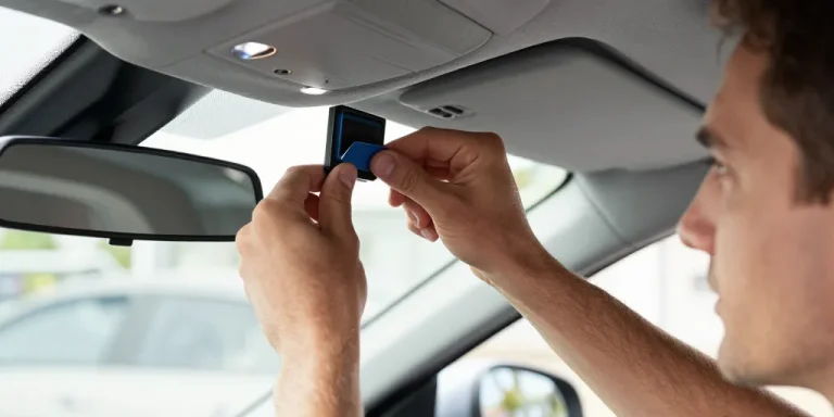 comment enlever le badge telepeage vinci de son support