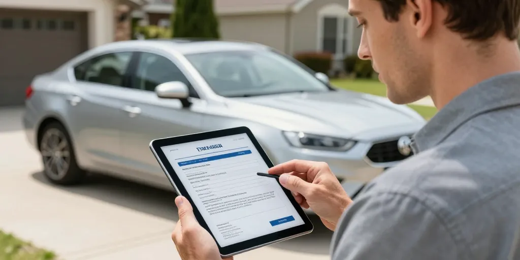 comment voir si la voiture est gagée